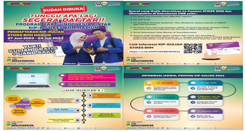 PROGRAM KIP KULIAH STIKES BHM TAHUN 2023 | STIKES BHAKTI HUSADA MULIA ...